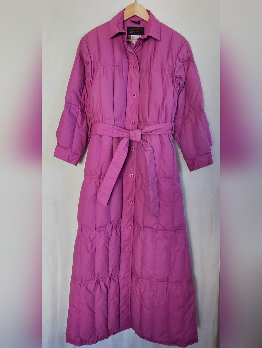 Eddie Bauer VINTAGE Puffer Goosedown Trenchcoat
